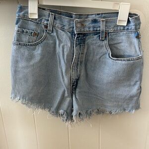 Vintage Levi Denim Blue Shorts